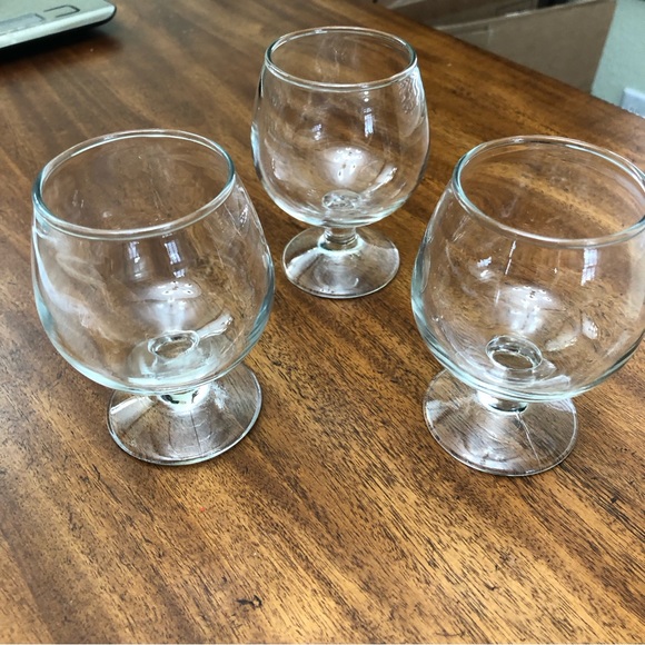 Source Unknown Dining Trio Of Small Brandy Snifters Poshmark